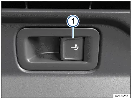 Volkswagen ID.4 - Fig. 1 On the right side of the luggage compartment