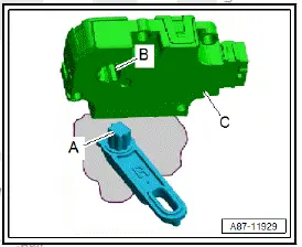 Volkswagen ID.4. emoving and installing control motor for front left air distribution flap [VX93], left-hand drive vehicles