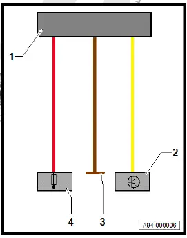 Volkswagen ID.4. Block circuit diagram