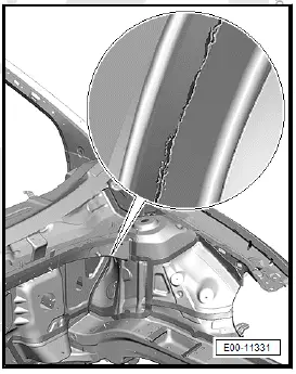 Volkswagen ID.4. Welded joints