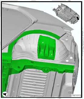 Volkswagen ID.4. Rear wheel housing