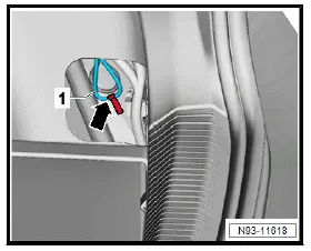 Volkswagen ID.4. Checking warning stickers