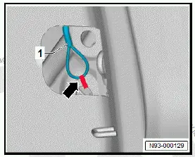 Volkswagen ID.4. Checking warning stickers