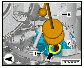 Volkswagen ID.4. Renewing left seal