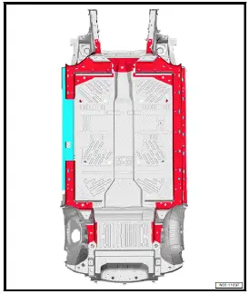 Volkswagen ID.4. Body, view from below