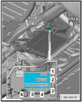 Volkswagen ID.4. Motor designation, rear