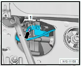 Volkswagen ID.4. Installing rear motor
