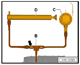 Volkswagen ID.4. Leakage test of electric drive motor, rear