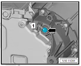 Volkswagen ID.4. Leakage test of electric drive motor, rear
