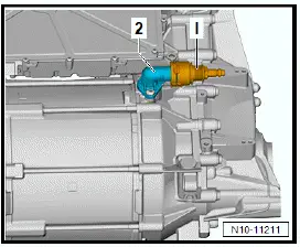 Volkswagen ID.4. Leakage test of electric drive motor, rear