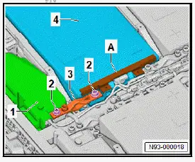 Volkswagen ID.4. Opening electrical circuit, 82 kWh