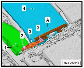 Volkswagen ID.4. Opening electrical circuit, 82 kWh