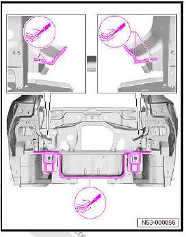 Volkswagen ID.4. Renewing rear apron