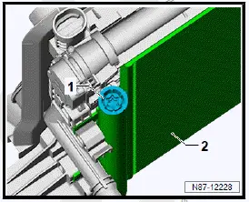 Volkswagen ID.4. Removing and installing desiccant bag
