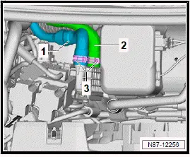 Volkswagen ID.4. Removing and installing heat pump valve unit
