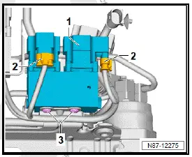 Volkswagen ID.4. Removing and installing, version B