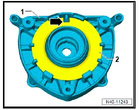 Volkswagen ID.4. Removing and installing spring