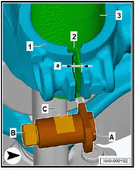 Volkswagen ID.4. Removing and installing suspension strut