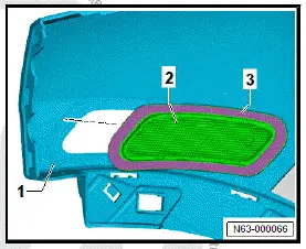 Volkswagen ID.4. Removing and installing side marker reflector