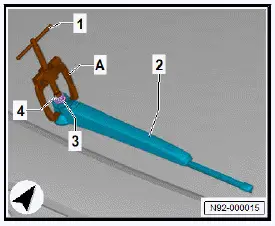 Volkswagen ID.4. Removing and installing wiper arm
