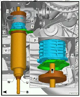 Volkswagen ID.4. Renewing front subframe mountings