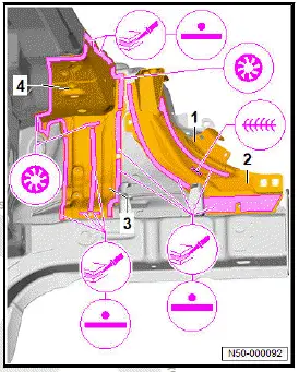 Volkswagen ID.4. Renewing front wheel housing