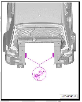 Volkswagen ID.4. Renewing luggage compartment floor cross member