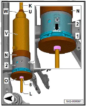 Volkswagen ID.4. Renewing motor mountings