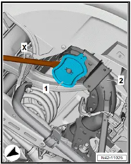 Volkswagen ID.4. Renewing rear subframe mountings 