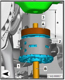 Volkswagen ID.4. Renewing rear subframe mountings 
