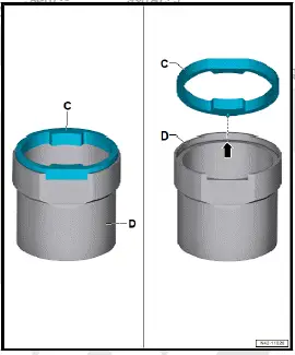 Volkswagen ID.4. Renewing rear subframe mountings 