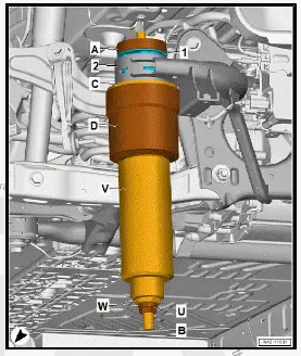 Volkswagen ID.4. Renewing rear subframe mountings 